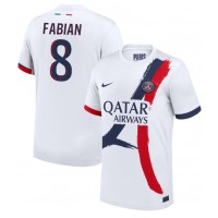 Fotballdrakt Herre Paris Saint-Germain Fabian Ruiz #8 Bortedrakt 2024-25 Kortermet